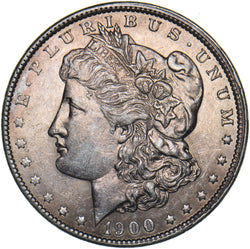 1900 Morgan Dollar - USA Silver Coin - Very Nice