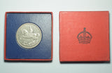 1935 Specimen Crown (With Box) - George V British Silver Coin - Superb