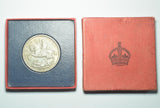 1935 Specimen Crown (With Box) - George V British Silver Coin - Superb