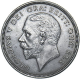 1933 Wreath Crown - George V British Silver Coin - Very Nice