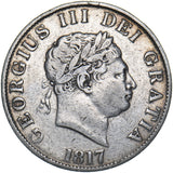 1817 Halfcrown - George III British Silver Coin