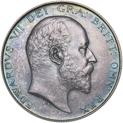 1902 Matt Proof Halfcrown - Edward VII British Silver Coin - Superb