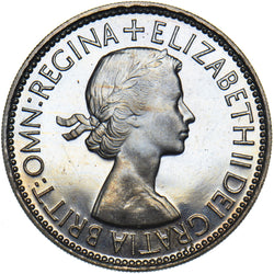 1953 Proof Florin - Elizabeth II British  Coin - Superb