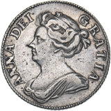 1708 Shilling - Anne British Silver Coin - Very Nice