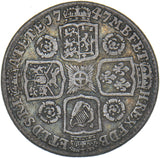 1747 Shilling - George II British Silver Coin