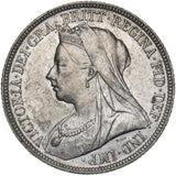 1893 Shilling - Victoria British Silver Coin - Very Nice