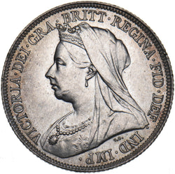 1896 Shilling - Victoria British Silver Coin - Very Nice