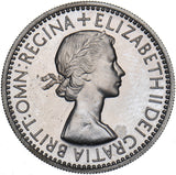 1953 Proof English Shilling - Elizabeth II British  Coin - Superb