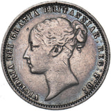 1878 Sixpence (Die no. 26) - Victoria British Silver Coin - Nice