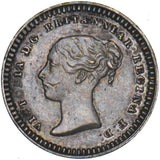 1843 Threehalfpence - Victoria British Silver Coin - Very Nice