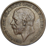 1926 Penny (Modified effigy) - George V British Bronze Coin