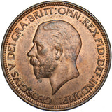 1935 Halfpenny - George V British Bronze Coin - Superb