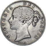 1845 Crown (Cinquefoil Stops) - Victoria British Silver Coin