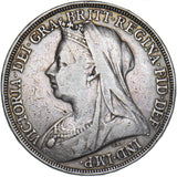 1896 LX Crown - Victoria British Silver Coin