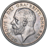 1927 Proof Wreath Crown - George V British Silver Coin - Very Nice