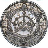 1931 Wreath Crown - George V British Silver Coin - Very Nice