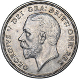 1933 Wreath Crown - George V British Silver Coin - Very Nice