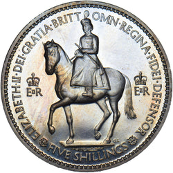 1953 Proof Crown - Elizabeth II British  Coin - Superb