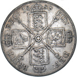 1889 Double Florin - Victoria British Silver Coin