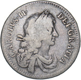 1670 Halfcrown - Charles II British Silver Coin