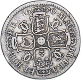 1670 Halfcrown - Charles II British Silver Coin