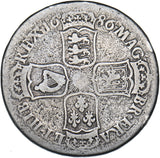 1686 Halfcrown - James II British Silver Coin