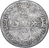 1687 Halfcrown (Rare 2nd Bust) - James II British Silver Coin