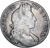 1697 Halfcrown - William III British Silver Coin