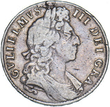 1699 Halfcrown - William III British Silver Coin