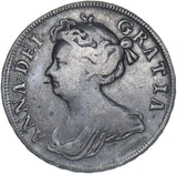 1710 Halfcrown - Anne British Silver Coin