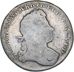 1715 Halfcrown - George I British Silver Coin