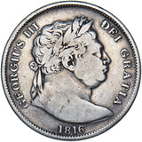 1816 Halfcrown - George III British Silver Coin