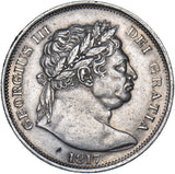 1817 Halfcrown - George III British Silver Coin - Very Nice