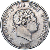 1817 Halfcrown - George III British Silver Coin