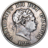 1819 Halfcrown - George III British Silver Coin