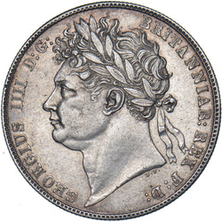 1820 Halfcrown - George IV British Silver Coin - Very Nice