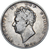 1829 Halfcrown - George IV British Silver Coin