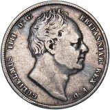 1837 Halfcrown - William IV British Silver Coin