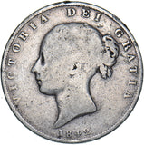 1842 Halfcrown - Victoria British Silver Coin