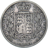 1844 Halfcrown - Victoria British Silver Coin