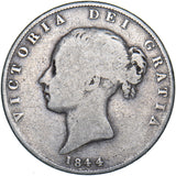 1844 Halfcrown - Victoria British Silver Coin