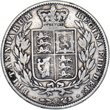 1845 Halfcrown - Victoria British Silver Coin