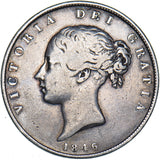 1846 Halfcrown - Victoria British Silver Coin