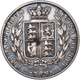 1848 Halfcrown - Victoria British Silver Coin