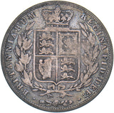 1848 Halfcrown (8 Over 6) - Victoria British Silver Coin