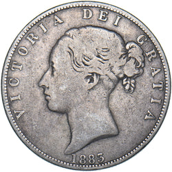 1883 Halfcrown - Victoria British Silver Coin