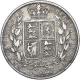 1886 Halfcrown - Victoria British Silver Coin