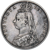 1892 Halfcrown - Victoria British Silver Coin