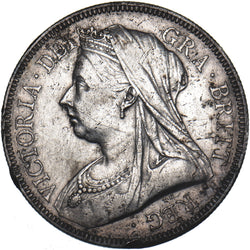 1893 Halfcrown - Victoria British Silver Coin