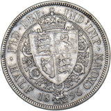 1896 Halfcrown - Victoria British Silver Coin